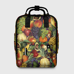 Рюкзак женский Вкусные Летние Фрукты, цвет: 3D-принт