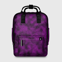 Рюкзак женский Черно-пурпурная облачность, цвет: 3D-принт