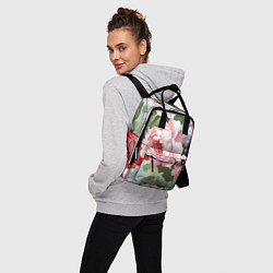 Рюкзак женский Букет роз Лето, цвет: 3D-принт — фото 2