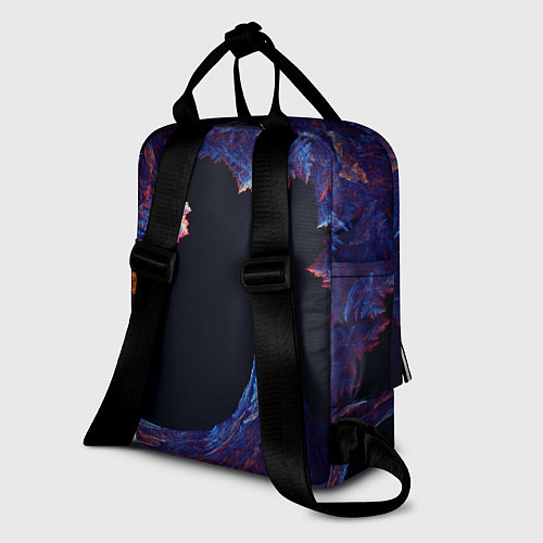 Женский рюкзак Ледяной Коралловый Риф / 3D-принт – фото 2