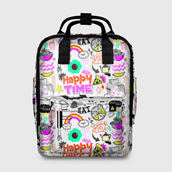 Рюкзак женский HAPPY TIME, цвет: 3D-принт