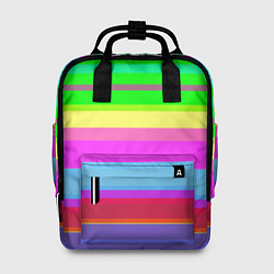 Рюкзак женский Тропические линии, цвет: 3D-принт