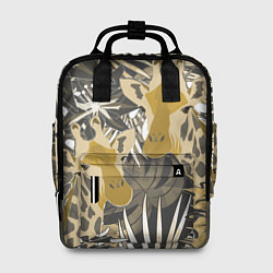 Рюкзак женский Жирафы в тропиках, цвет: 3D-принт