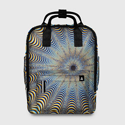 Рюкзак женский Туннель - оптическая иллюзия, цвет: 3D-принт