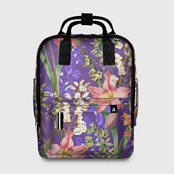 Рюкзак женский Яркий Цветочный Сад, цвет: 3D-принт