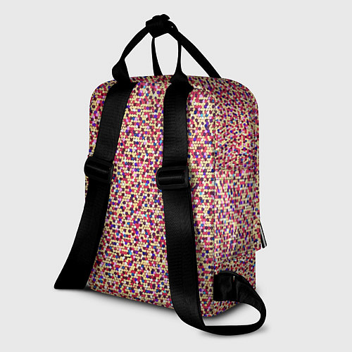 Женский рюкзак Цветное конфетти / 3D-принт – фото 2