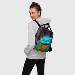 Рюкзак женский Colorful Explosion, цвет: 3D-принт — фото 2