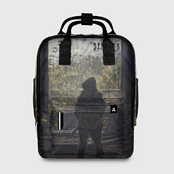 Рюкзак женский STALKER Смотрит На Колесо Обозрения, цвет: 3D-принт