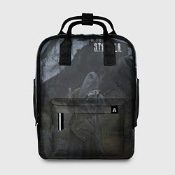 Рюкзак женский STALKER Одиночка На Болотах Возле Вертолёта, цвет: 3D-принт