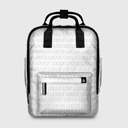 Рюкзак женский UXUI white, цвет: 3D-принт