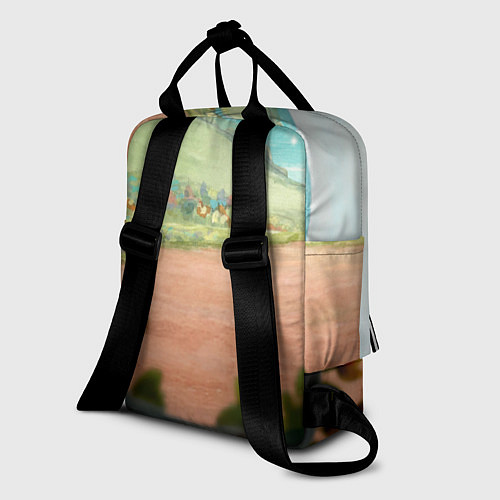 Женский рюкзак Cuphead природа / 3D-принт – фото 2