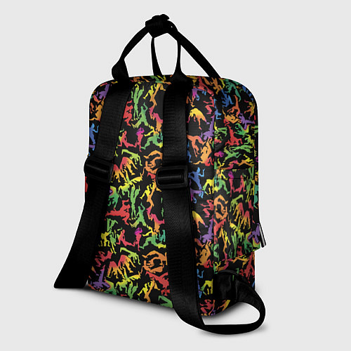 Женский рюкзак Capoeira color mens / 3D-принт – фото 2