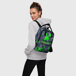 Рюкзак женский Minecraft - краска, цвет: 3D-принт — фото 2