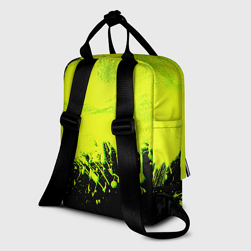 Женский рюкзак Creeper neon / 3D-принт – фото 2