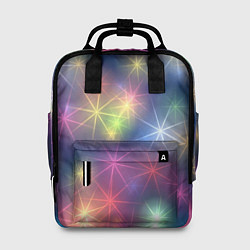 Женский рюкзак Разноцветные неоновые блики