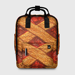 Рюкзак женский Сладкий вишневый пирог, цвет: 3D-принт