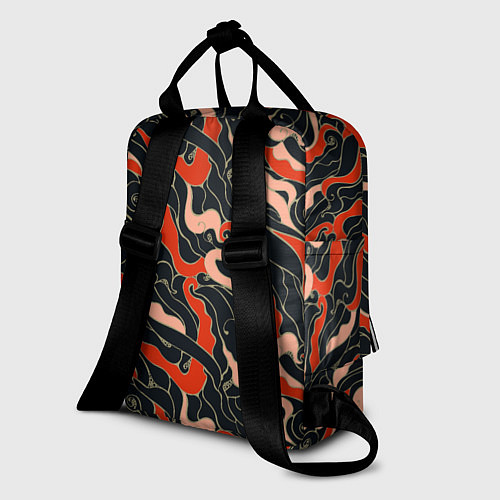 Женский рюкзак Japanese pattern / 3D-принт – фото 2