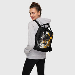 Рюкзак женский Брюс Ли в стиле поп арт, цвет: 3D-принт — фото 2