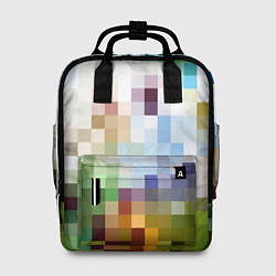 Женский рюкзак Пиксельная абстракция