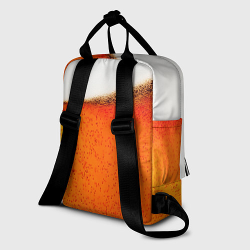 Женский рюкзак Тёмное пиво / 3D-принт – фото 2