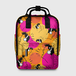 Рюкзак женский Меломаны кричат, цвет: 3D-принт