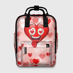 Женский рюкзак Безумное сердце