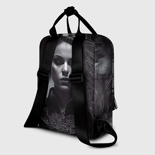 Женский рюкзак Готическая девушка Аливера / 3D-принт – фото 2