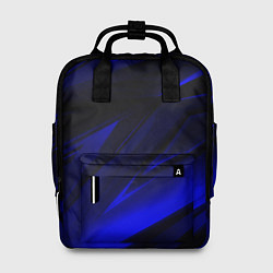 Женский рюкзак Geometry blue stripes