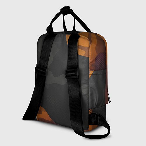 Женский рюкзак Необычный камуфляж / 3D-принт – фото 2