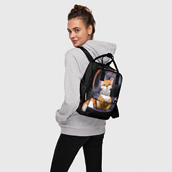 Рюкзак женский Милая лисица кицунэ, цвет: 3D-принт — фото 2