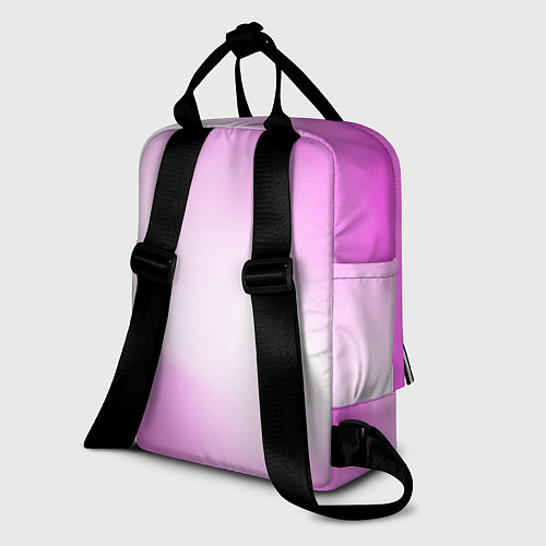 Женский рюкзак Градиент розовый / 3D-принт – фото 2