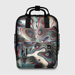 Рюкзак женский Сгусток красок, цвет: 3D-принт