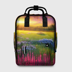 Рюкзак женский Летний закат, цвет: 3D-принт