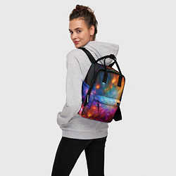 Рюкзак женский Космическая многомерность, цвет: 3D-принт — фото 2