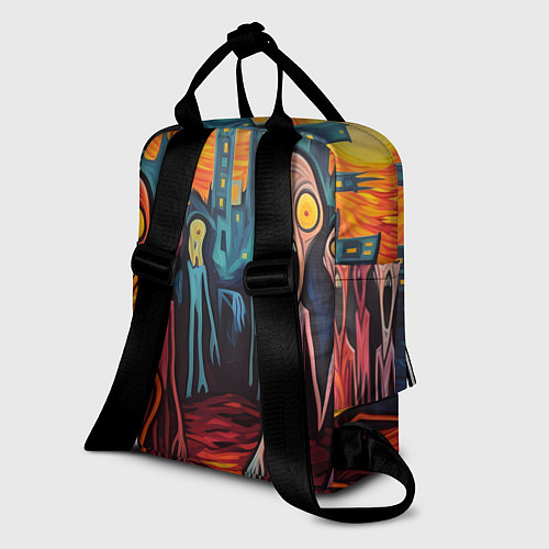 Женский рюкзак Зомби пришли за тобой / 3D-принт – фото 2