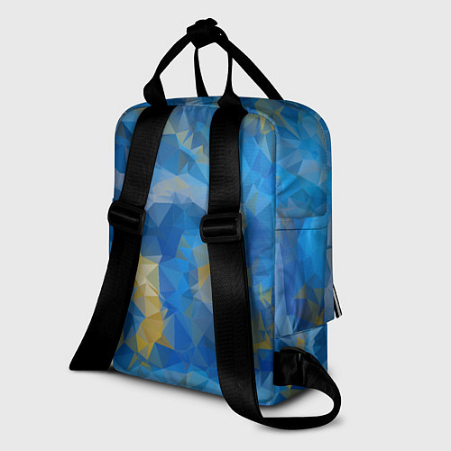 Женский рюкзак Blue style / 3D-принт – фото 2