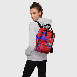 Рюкзак женский Смайлы для настроения, цвет: 3D-принт — фото 2