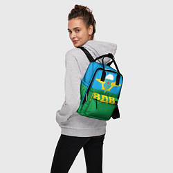 Рюкзак женский ВДВ - символика, цвет: 3D-принт — фото 2