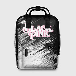 Рюкзак женский Blackpink - черно-белый, цвет: 3D-принт