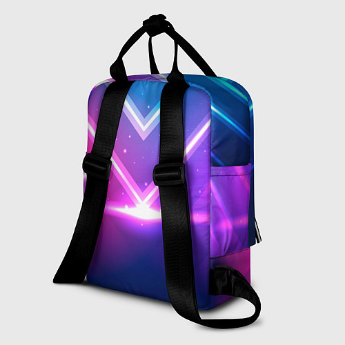 Женский рюкзак Blackpink neon / 3D-принт – фото 2