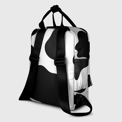 Женский рюкзак Принт - пятна коровы / 3D-принт – фото 2