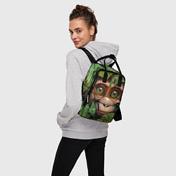 Рюкзак женский Обезьяна в джунглях, цвет: 3D-принт — фото 2