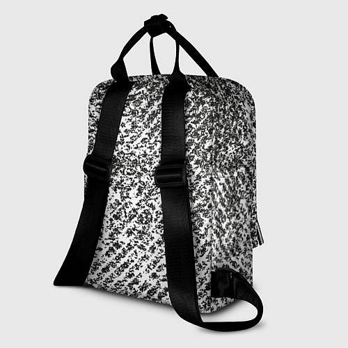Женский рюкзак Black white style / 3D-принт – фото 2