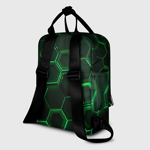 Женский рюкзак Minecraft Logo Плиты / 3D-принт – фото 2