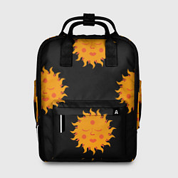 Рюкзак женский Красно солнышко, цвет: 3D-принт