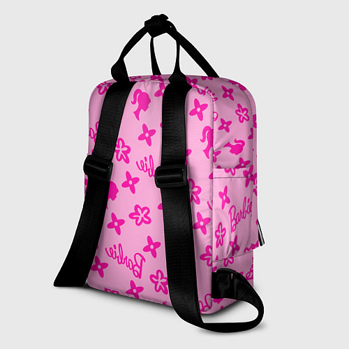 Женский рюкзак Барби паттерн розовый / 3D-принт – фото 2