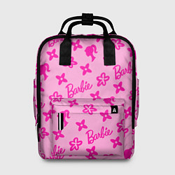 Женский рюкзак Барби паттерн розовый