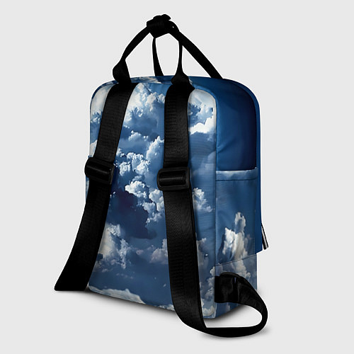 Женский рюкзак Сказочный дом в облаках / 3D-принт – фото 2