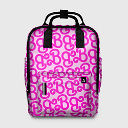 Рюкзак женский Логотип Барби - буква B, цвет: 3D-принт