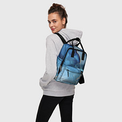 Рюкзак женский Глубокая синева, цвет: 3D-принт — фото 2